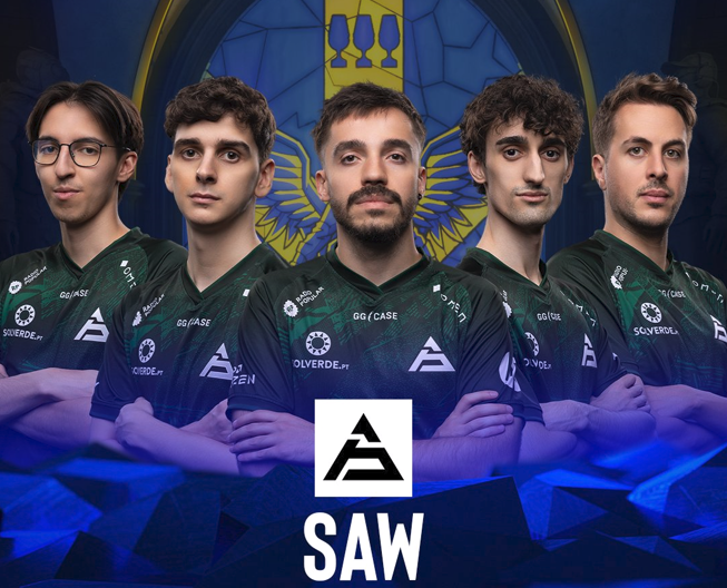 Gaules's tweet photo. Parabéns pela campanha histórica Tugas!! @sawggofficial termina a #IEM Cologne2024 no top 4! 

Muito orgulho de você @arrozzdocee_ !! Que jornada incrível de todos jogadores e coach também!!! ❤️💚

@MUTiRiS_csgo
@ewjerkz 
@rmn_csgo 
@storu__ 
@BERRYCSGO https://t.co/cjlkNCJMc1