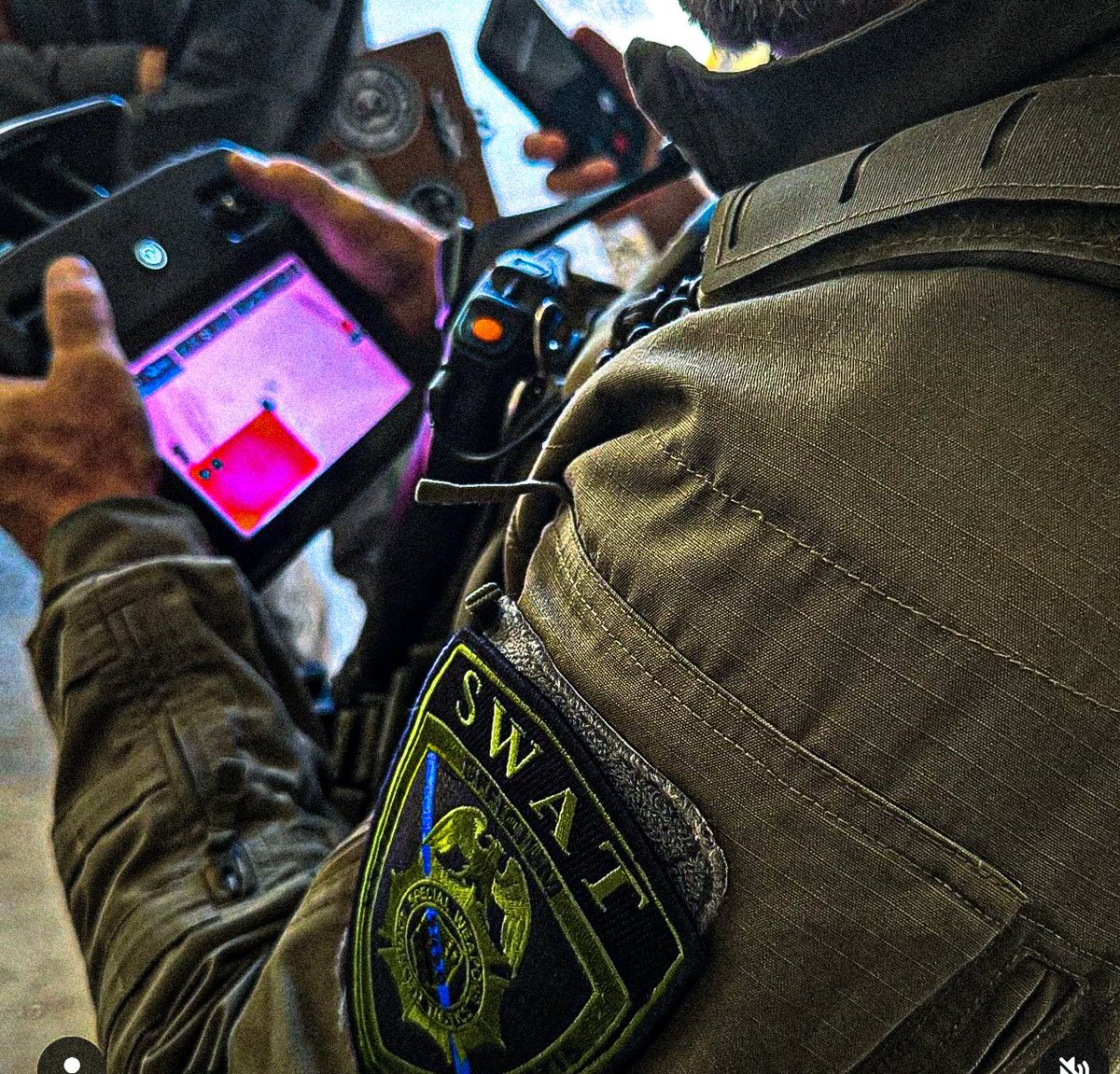 The <a href="/BrincDrones/">BRINC Drones</a> Lemur 2 during SWAT training this week.