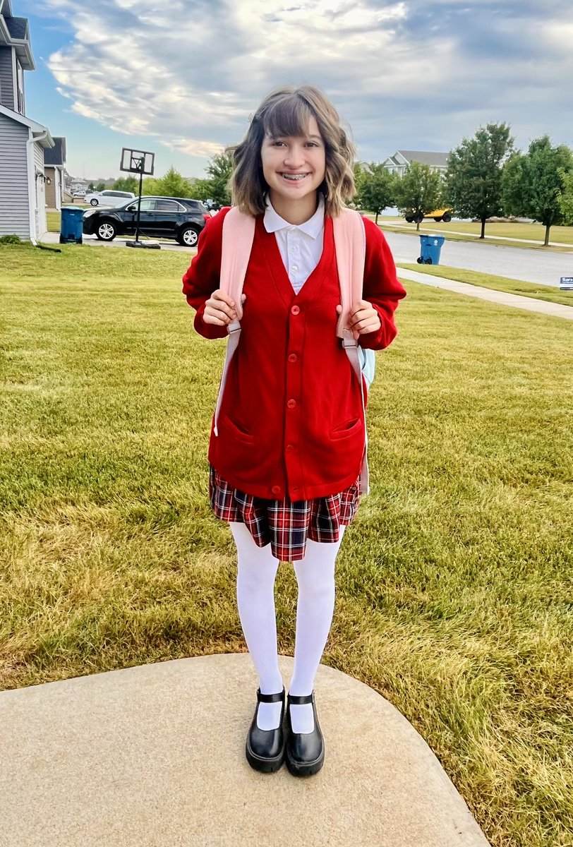 NoeyReiser2027's tweet photo. First day as a Sophomore!! #andrean #goniners #fiftyniners https://t.co/sTvEU3EaBq