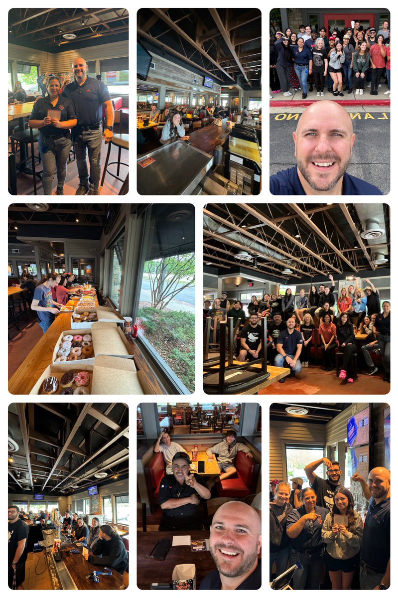 LukeFBrockman's tweet photo. Chilis Streamwood ATMM!  Thank you for everyone’s participation!  ATLs, Chilihead Hospitality Story, Chili’s Trivia! Team Streamwood is ready to make #Everyguestcount by executing our #ourpurpose @GumpMike @NicholasBPaxton @BethJernberg @Janlopez2201 @Chilis https://t.co/oHspVbXglX