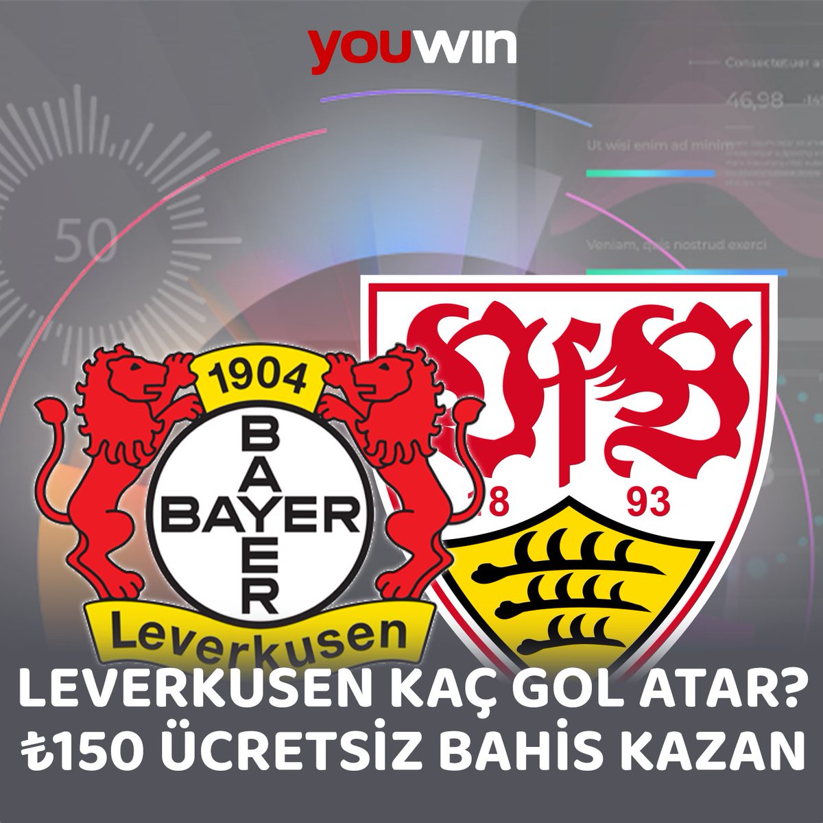 youwintrk's tweet photo. 🏆 Almanya Süper Kupa'da Bayer Leverkusen, 90 dakika içinde kaç gol atar? 

- Tweeti repostla, hesabımızı takip et, kullanıcı adınla beraber tahminini yaz. Doğru tahminler 150 TL bedava bahis kazanacak.
- Bedava bahis tanımlamaları yarın gerçekleştirilecektir.
- Etkinlik için son katılım saati: 20:30
- Bonustan muaf üyelerimiz bu promosyondan yararlanamazlar.

🥳 Bol şanslar dileriz.