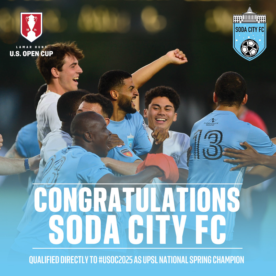 Cheers, <a href="/SodaCityFC/">Soda City FC</a> 🥂