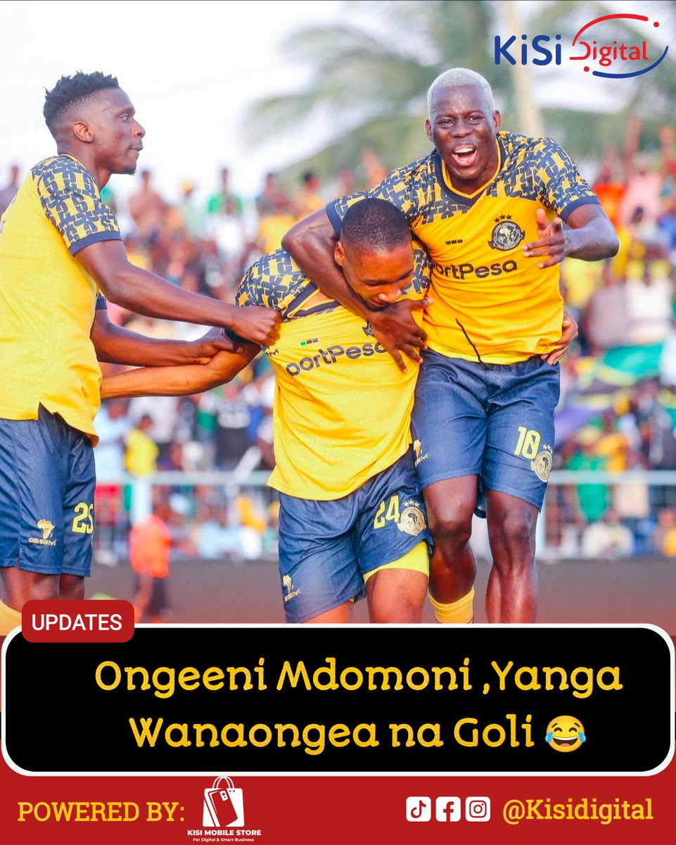 digitalplustz's tweet photo. Young Africans imemshushia kipigo kizito Vital 'O ya Burundi cha mabao 4-0 katika mchezo wa kwanza wa round ya Awali ligi ya Mabingwa barani Afrika.

Kabla ya mechi hii msemaji wa Vital O ya alisikika akiongea na kujinadi kwenye Vyombo mbali mbali vya habari kuwa https://t.co/b7wjLXYAzy