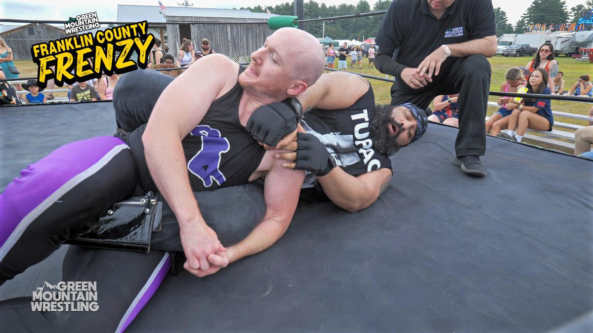 GMWProWrestling's tweet photo. GMW and the Franklin County Field Days tag-teamed to bring an exciting afternoon of pro-wrestling to the fairgrounds in Swanton, Vermont on August 3! In the third match it's "The OBro" Owen Brody facing "The Last Street Fighter" B.A. Tatum!

Watch now! https://t.co/mPOqmocd97 https://t.co/Z1puk2q4h7