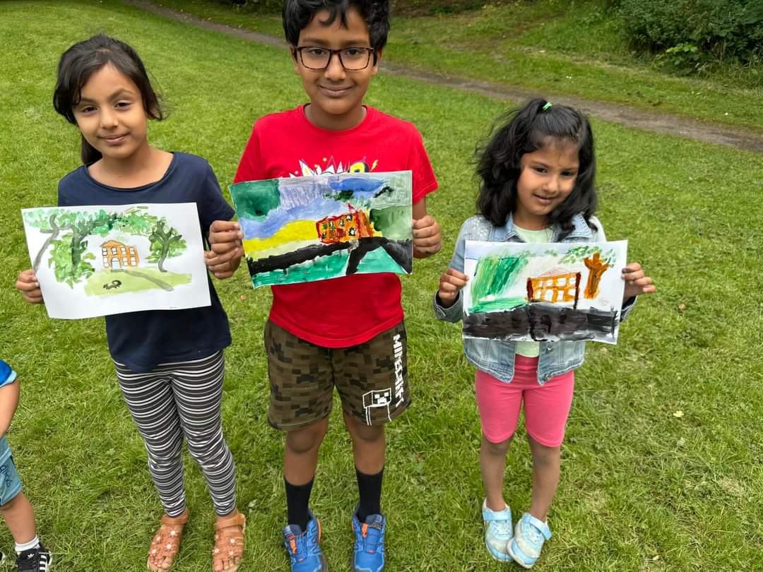 Qurat Manzoor (@quratmanzoor22) on Twitter photo Nauman, Amna, Fatima participated <a href="/SaveRockHall/">Rock Hall Farnworth</a> Artist of the year children session. I am super proud that Amna won the first prize. She is my little artist 🎨 well done 👏 
<a href="/stpetersfarn/">St.Peter's Farnworth 👩🎓💚💙❤️✨</a> Nauman, Amna, Fatima participated <a href="/SaveRockHall/">Rock Hall Farnworth</a> Artist of the year children session. I am super proud that Amna won the first prize. She is my little artist 🎨 well done 👏 
<a href="/stpetersfarn/">St.Peter's Farnworth 👩🎓💚💙❤️✨</a>