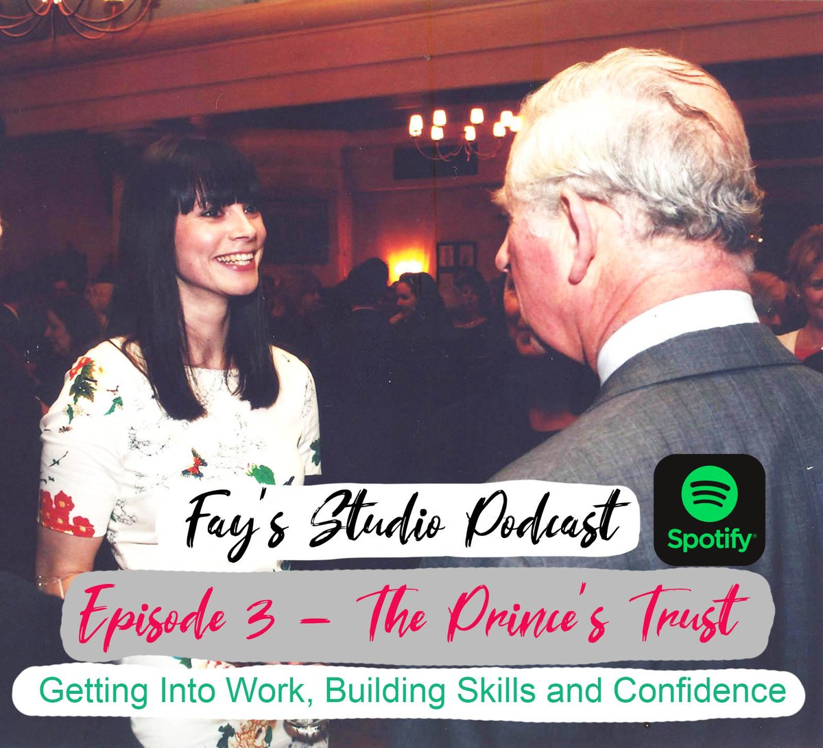 Fay's Studio Podcast - The next episode is out now, grab your ear buds and come listen... Episode 3. The Prince's Trust, Getting Into Work, Building Skills and Confidence.
@PrincesTrust podcasters.spotify.com/pod/show/fayss…