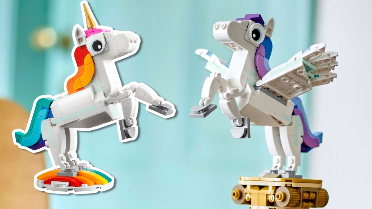 The upcoming LEGO Creator 3-in-1 40691 Mythical Pegasus doesn't