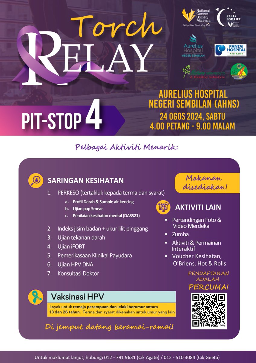sarraaaaaaaaahh's tweet photo. @skinnyondinie Hellooo nak promote for those yang tak sempat datang boleh ambil vaksin next week &amp; ada saringan kanser percuma juga! https://t.co/gQ1RkP9qtt