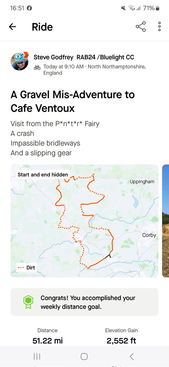 SteveGdfry's tweet photo. Getting more training miles in the legs for @ThresholdRAB 
Raising money for Helping Homeless Veterans UK

https://t.co/vGtnvlzsBn
Please Share
@VeteransFdn @jacovangass @roadcc @bikeradar https://t.co/HQFh55FHaz
