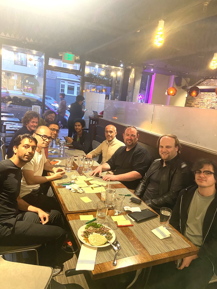When we started <a href="/SonicjobsApp/">SonicJobs</a> five years ago, our tech didn’t even have a name. This week, we hosted two incredible AI Agent Founder Dinners with <a href="/JulianSaks/">JulianSaks</a> , <a href="/koconder/">Vincent Koc</a> , <a href="/sammakesthings/">Sam Stowers 🌎 💪 🌹</a> , <a href="/shoonyaka1/">Roshan Ram</a> , <a href="/JohnBohlmann/">John Bohlmann</a> , <a href="/GusNeate/">Gus Neate</a> , and many more

The AI Agent ecosystem in the Bay