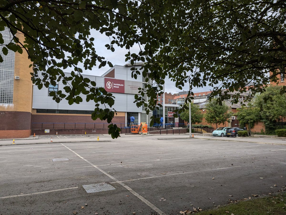 And the multi million pound extension that was hardly used is now the film set for Waterloo Road.
