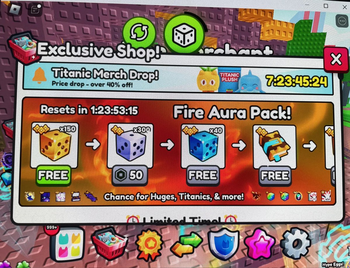 HamletPruiz's tweet photo. @LeeHubbz @BuildIntoGames @d5vid_ The forever pack has even more dice than before lol. Just accept they don't care. https://t.co/K7BoTJHnLE