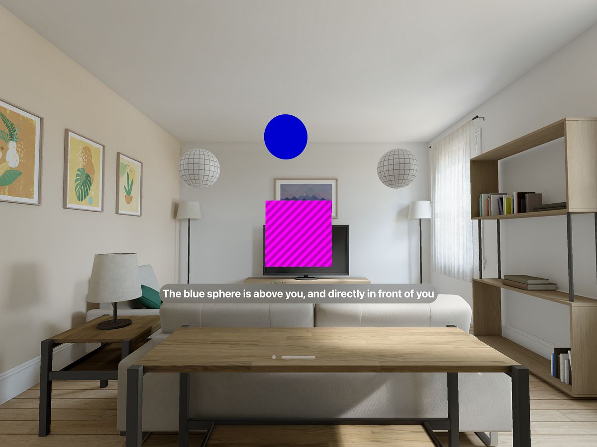 RobinKanatzar's tweet photo. For #accessibility announcements, it's best practice on #visionOS to include a description of the position in 3D space where a change happened. Here's how I do it. Would love to see how you've done it, too! https://t.co/aocg1XfYNq #AppleVisionPro #A11y https://t.co/Bln7fXXURM
