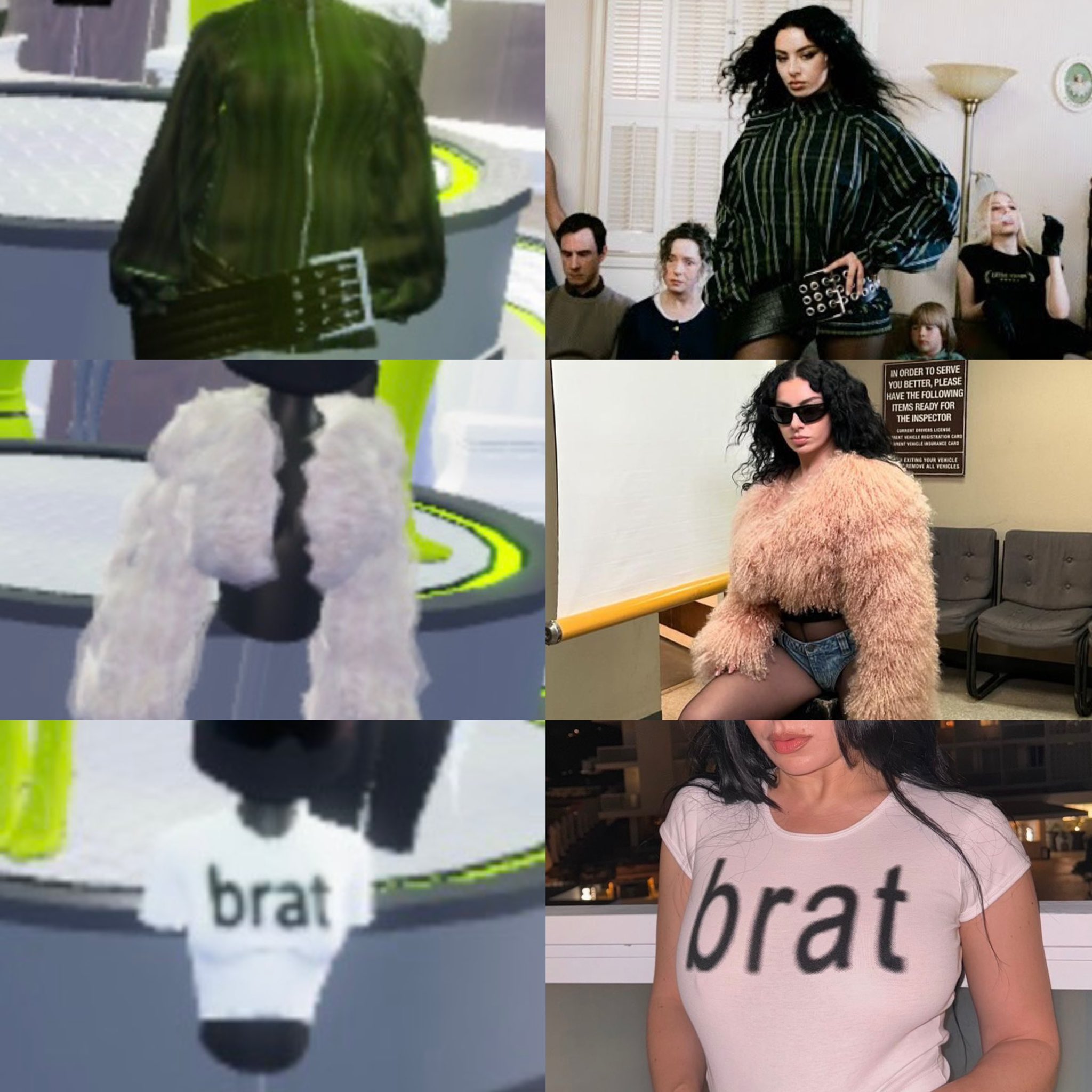 xcxshake on X: “New Dress To Impress outfits vs outfits Charli xcx