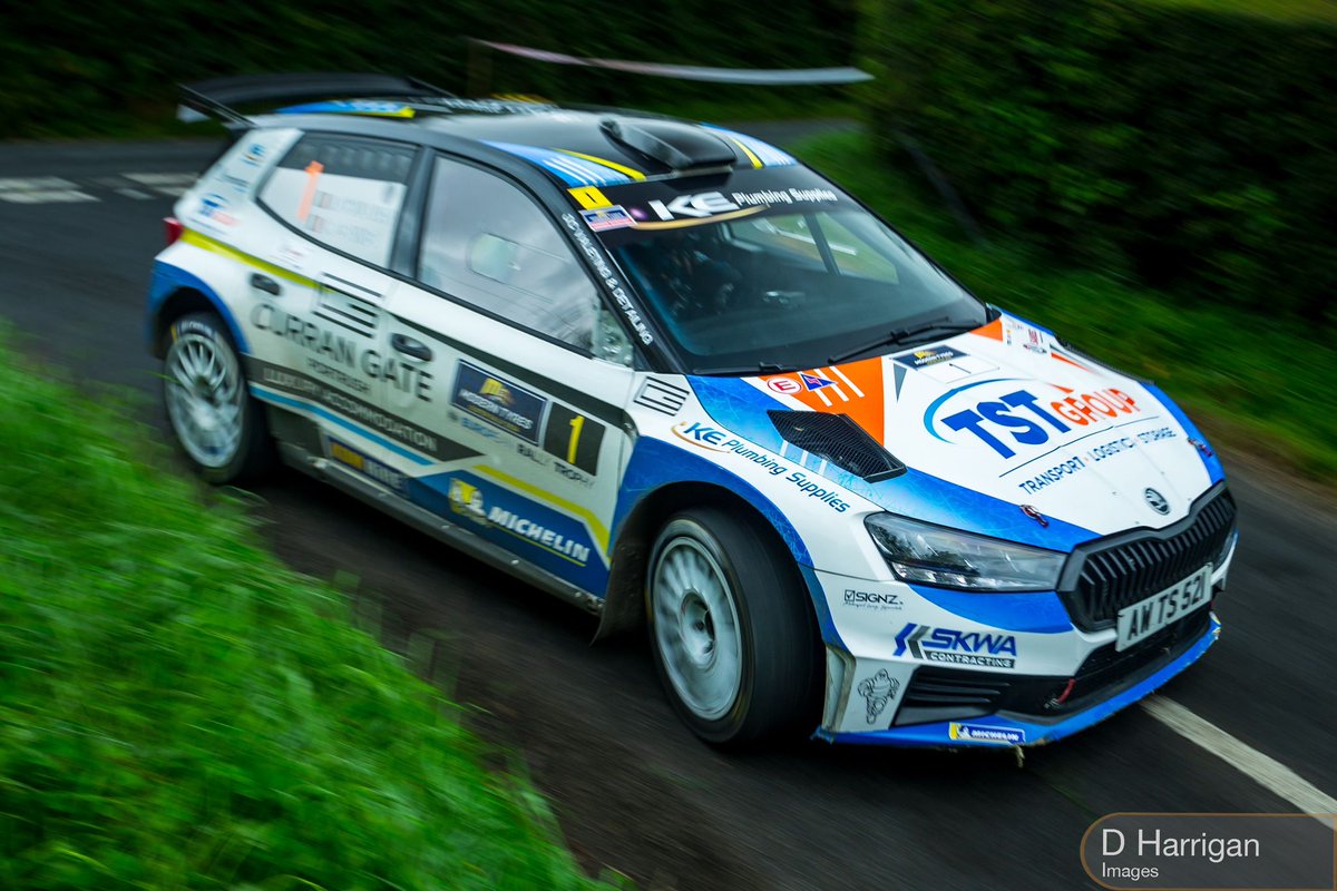 Rounding out the podium 🥈

A spirited drive from Callum Devine and Noel O'Sullivan see them take second on the Ulster for the second year in a row 👏

⏱️ bit.ly/2024UlsterRall… 

<a href="/ModernTyres/">Modern Tyre Service</a> #UlsterRally