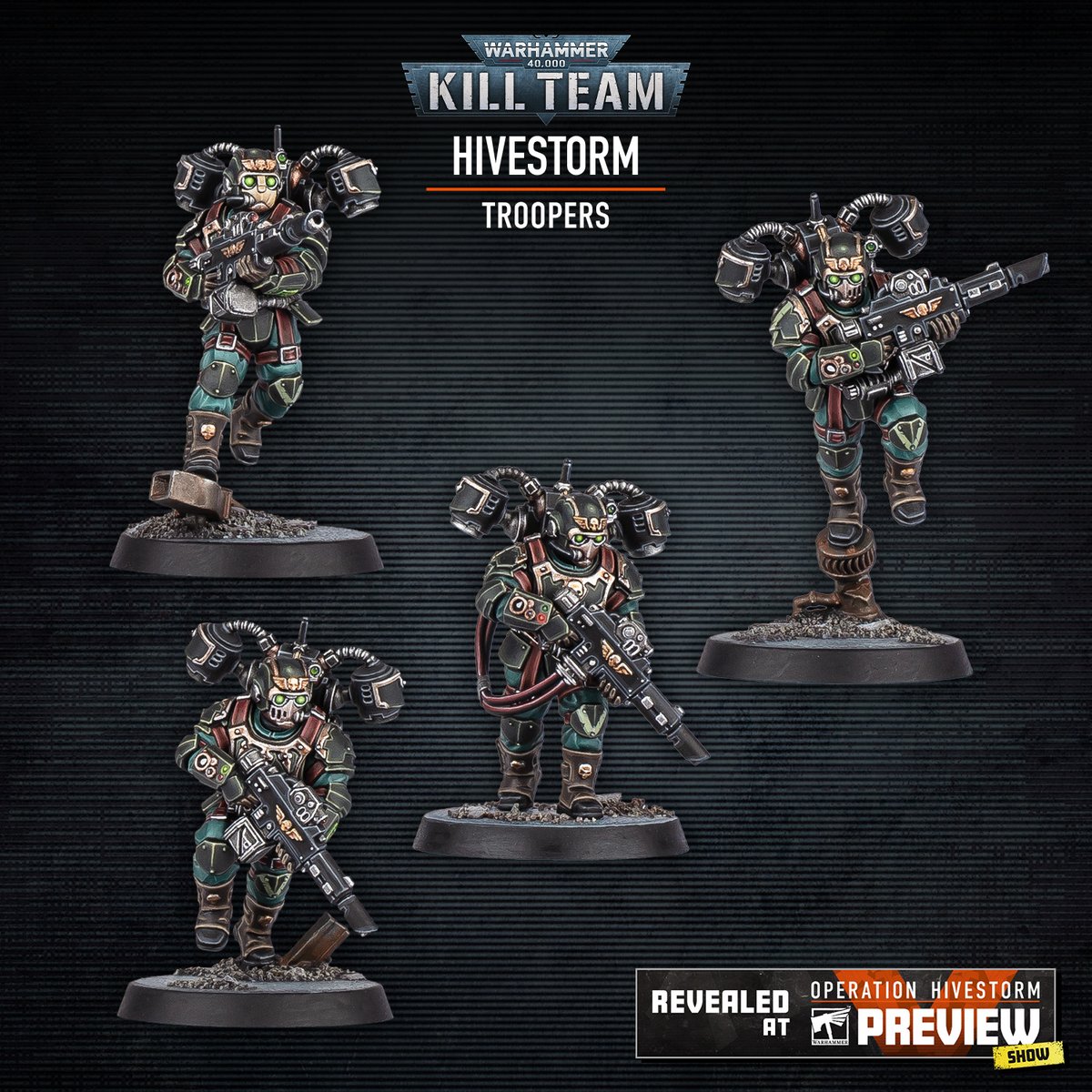 Nice of you to drop in! 

Get a closer look at the miniatures for the elite Tempestus Aquilons: ow.ly/eCYl50SZ4W8

 #WarhammerCommunity #NewKillTeam
