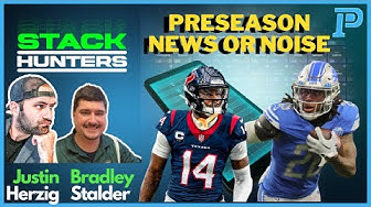 rotounderworld's tweet photo. On #StackHunters, @FFStalder is joined by @JustinHerzig to breakdown the Pre-Season Injuries + Draft Strategy‼️
🦁 Jahmyr Gibbs
🟣 J.J. McCarthy
🎥 Hollywood Brown
🎧:https://t.co/BIOOW4PK8H
📺:https://t.co/cXEm1xMbNz https://t.co/GPlEFzO6nL