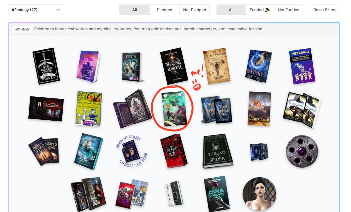 delphina2k's tweet image. Still prepping for the Booktopia event and I can&apos;t stop poking through all the cool books in the fantasy tag! AAAAAA I want them alllllll
backerkit.com/c/collections/…