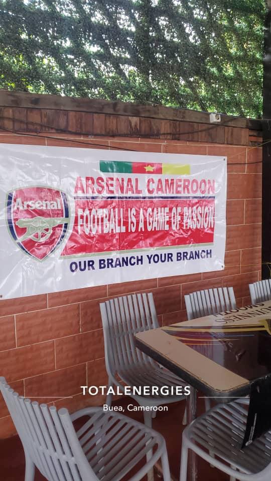 ArsenalCameroon's tweet photo. We Love arsenal.. we will show it in our own little way and be proud of it.. show us some love 🙏💯🔥 @Arsenal @ArsenalN7 @ThePeakSanti @charles_watts @wellbeast https://t.co/D29MJqzvFL