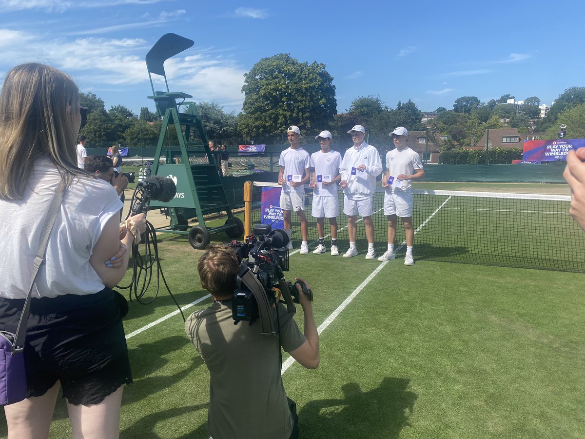 What a fantastic week for Oliver and Harry playing <a href="/wimberdon/">Teerapat_suraphan</a> in the National Finals !!#playyourwaytoWimbledon 
The boys made it to the U18’s Doubles Final! 🎾🎾🎾
<a href="/VodafoneUK/">Vodafone UK</a> <a href="/TennisLancs/">Tennis Lancashire</a> <a href="/MHRacquetsClub/">Markland Hill Racquets Club</a> <a href="/boltontennis1/">Bolton Tennis League</a> <a href="/RunshawCollege/">Runshaw College</a> <a href="/BSBDSport/">PE/SPORT at Bolton School Senior - Boys Division</a>