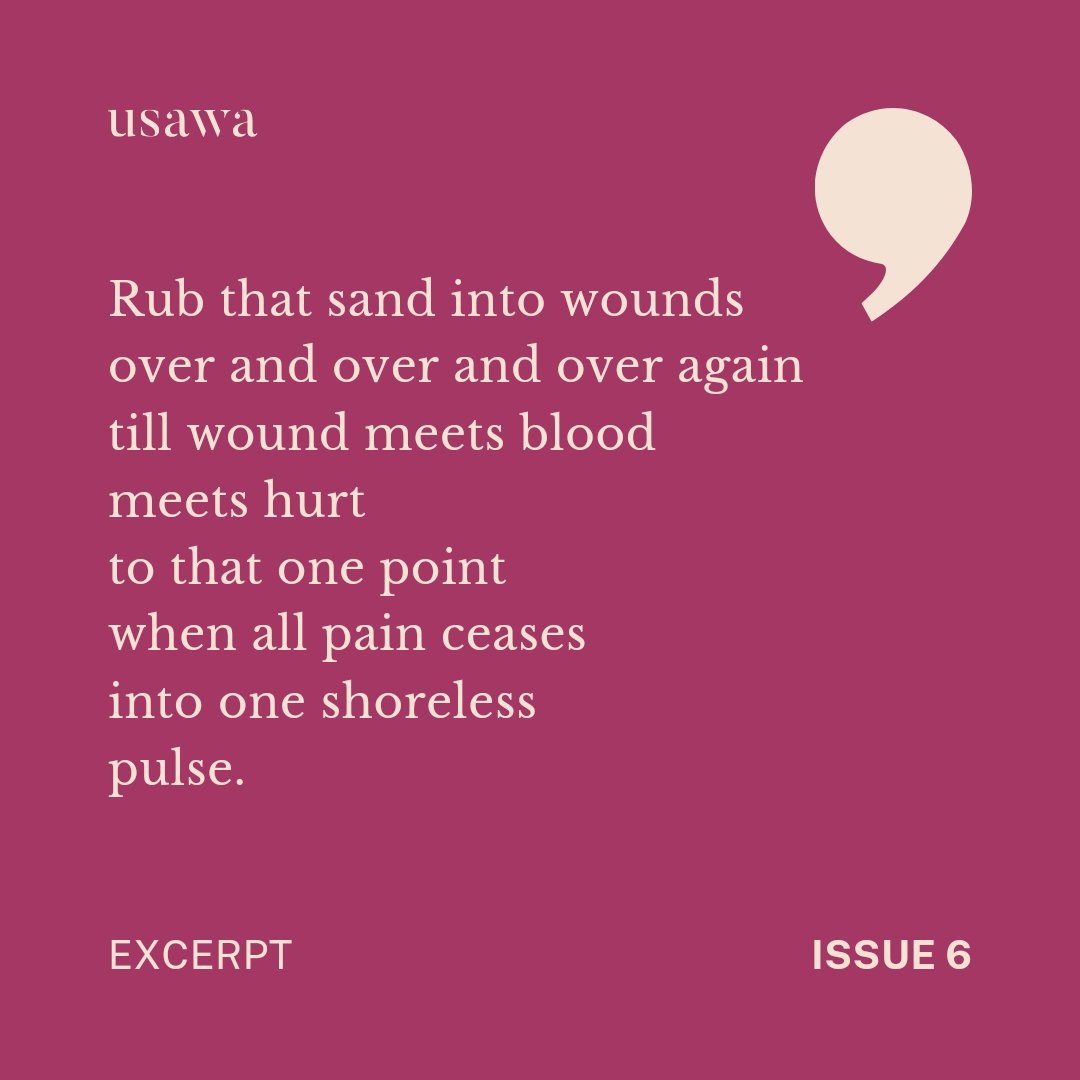 usawamag's tweet photo. 🌿 Read "How to Stop Crying" @shobhanakumar1 in issue 6. This poem delves into a grandmother's wisdom, illustrating how resilience is about holding back tears and finding strength in vulnerability.
Read more here:
https://t.co/ba18jfHFd0
#Poetry #Resilience #Issue6 https://t.co/ov3emno5qC