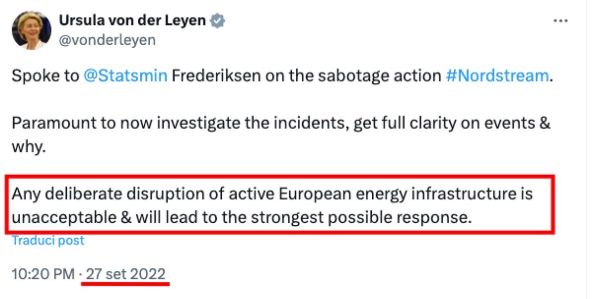 HarmNeitzel's tweet photo. We should post this underneath each of her tweets!
#vonderLeyen @vonderleyen #EU #Nordstream #Terrorism #StopSupportingUkraine #NieWieder https://t.co/snURevsdmx