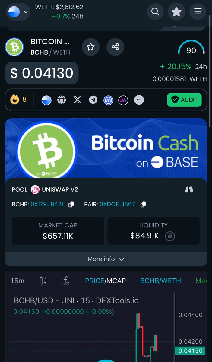 Bitcoin Cash on Base tweet media