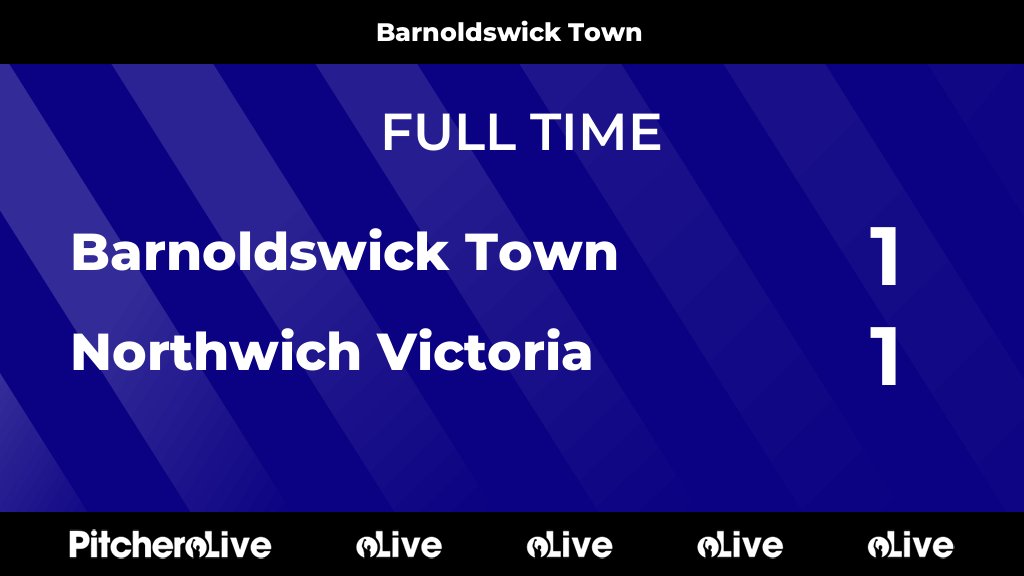 barlickfc's tweet photo. FULL TIME: Barnoldswick Town 1 - 1 Northwich Victoria
#BARNOR #Pitchero
https://t.co/KteXKCv5Bo https://t.co/vJNpvxWOgT