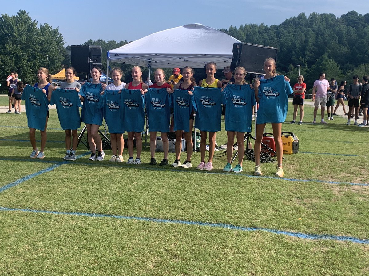 Girls won the Early Bird Invitational! 3 placed in the Top 10. Great start to the season!