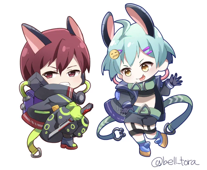 サイバーいすみん&トウマ