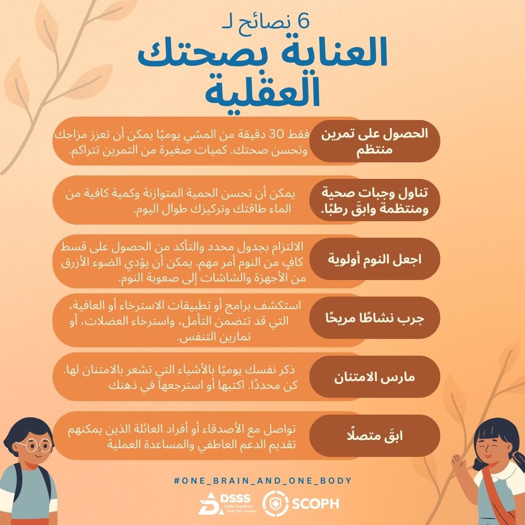 dsss_delta's tweet photo. Physical health and mental well-being are closely connected. Taking care of your body enhances your mental health, while your mental state influences your physical health. A healthy body supports a healthy mind.

#SCOPH
#DSSS https://t.co/o831bxkr78