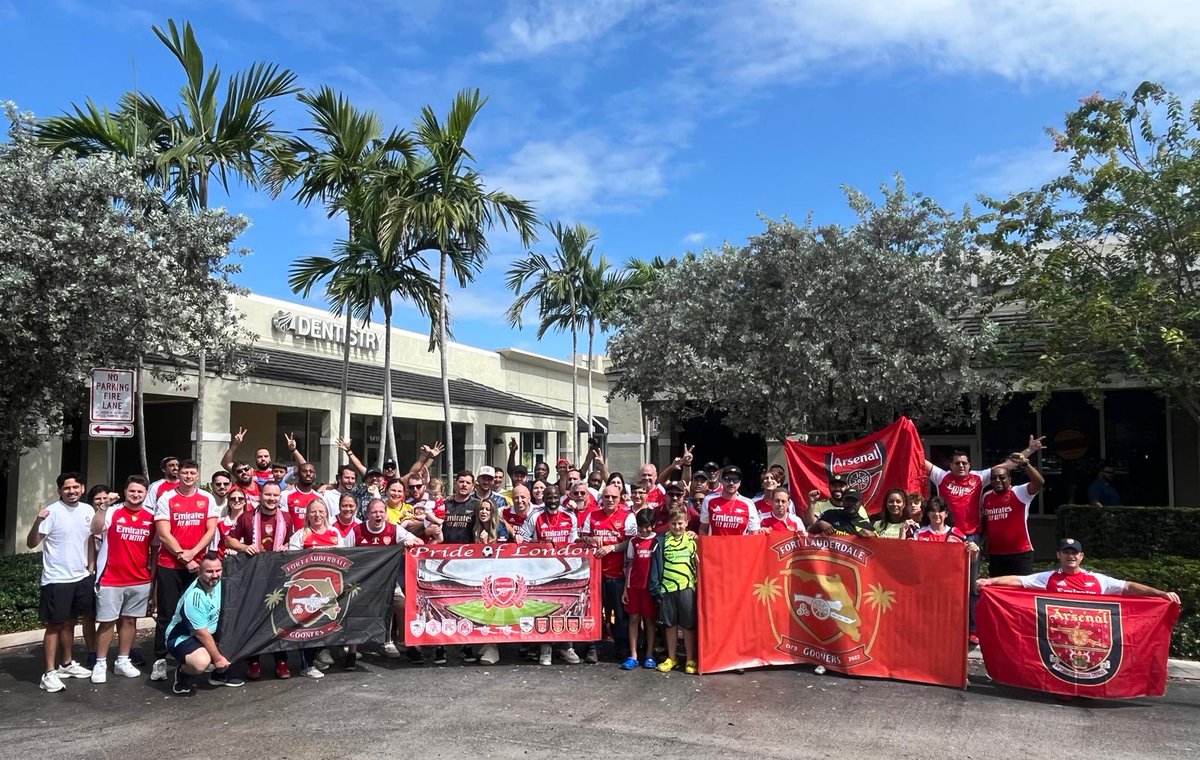 FtlGooners's tweet photo. And that’s how you start a season!! Thanks to all who came out and, as always, the amazing Legends Tavern and Grille Plantation for their hospitality! Thanks to everyone who ordered swag too. More to come! See you all next week weekend 

@Arsenal 
@arsenalamerica https://t.co/E8HxD91cRJ