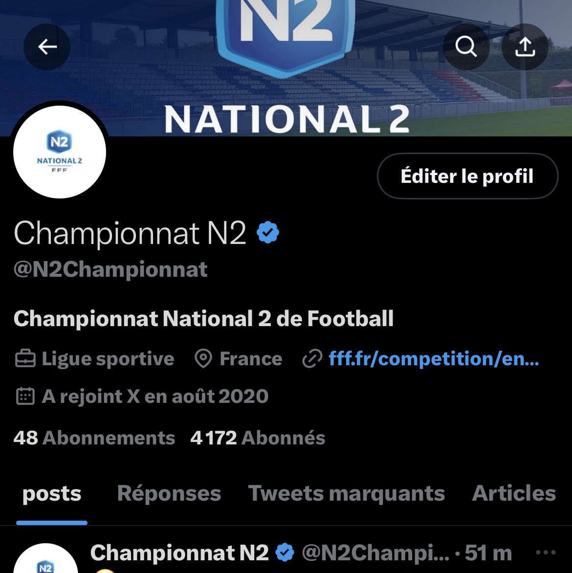 ChampionnatN1's tweet photo. 😳 ACTE.2 
La Team Girondins de Bordeaux sont extrêmement nombreux à nous suivre sur notre page X! (à faire dysfonctionner l’application 😳)

Cela montre la solidarité des supporters, Force et courage pour remonter cette pente pour ce clubs historique français! 

👉2h sépare ces deux photos