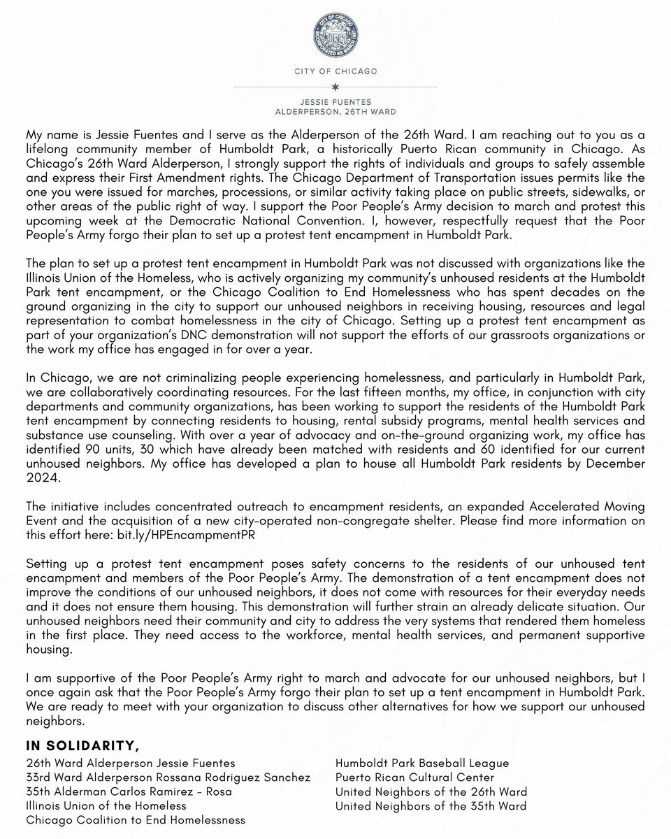 Alderperson Jessie Fuentes tweet media