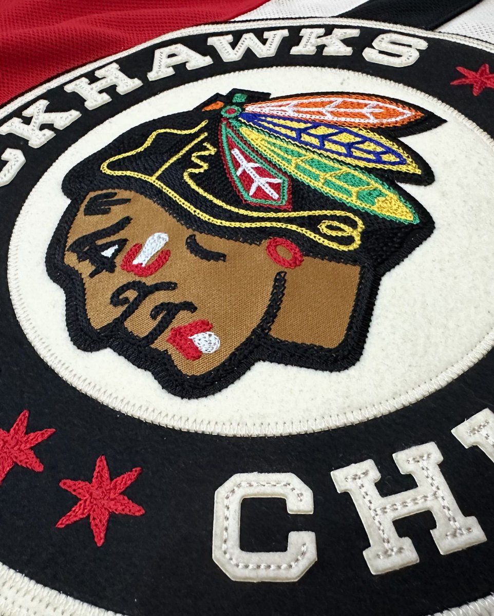 icethetics's tweet photo. The rumors are true! The #Blackhawks #WinterClassic jersey photo floating around is the real deal. 

I have a new video going into all the details rendering now. Will be on the channel soon!

For now, here are a couple more detail shots. (Photos via ig/95takengive) https://t.co/e7IPKS0OSS