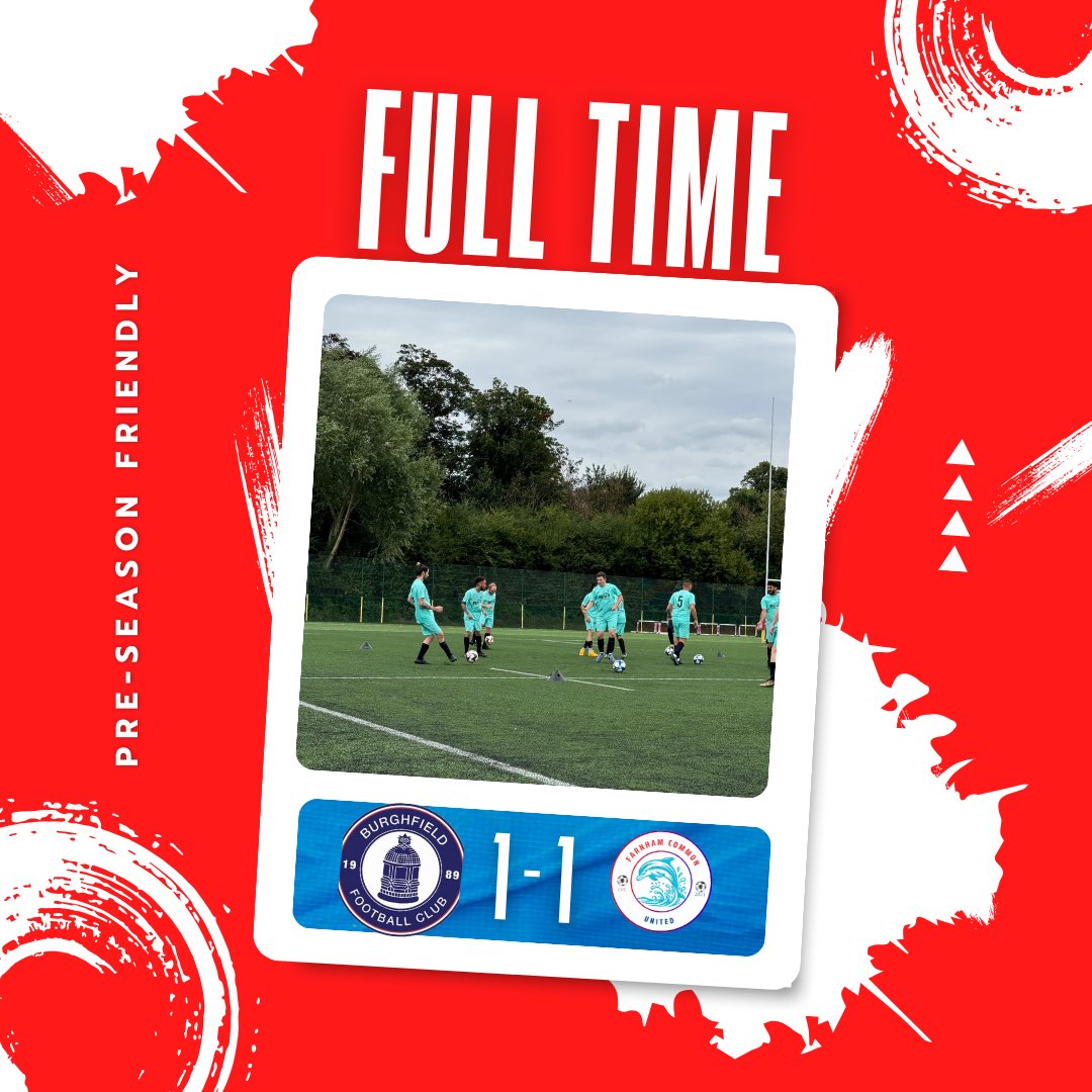 Farnham Common United (@fcufc2024) on Twitter photo 🚨Full time!
Good game of football between 2 good sides. Thank you for hosting us <a href="/BurghfieldFC/">Burghfield FC</a> ,see you later in the season! 🚨Full time!
Good game of football between 2 good sides. Thank you for hosting us <a href="/BurghfieldFC/">Burghfield FC</a> ,see you later in the season!