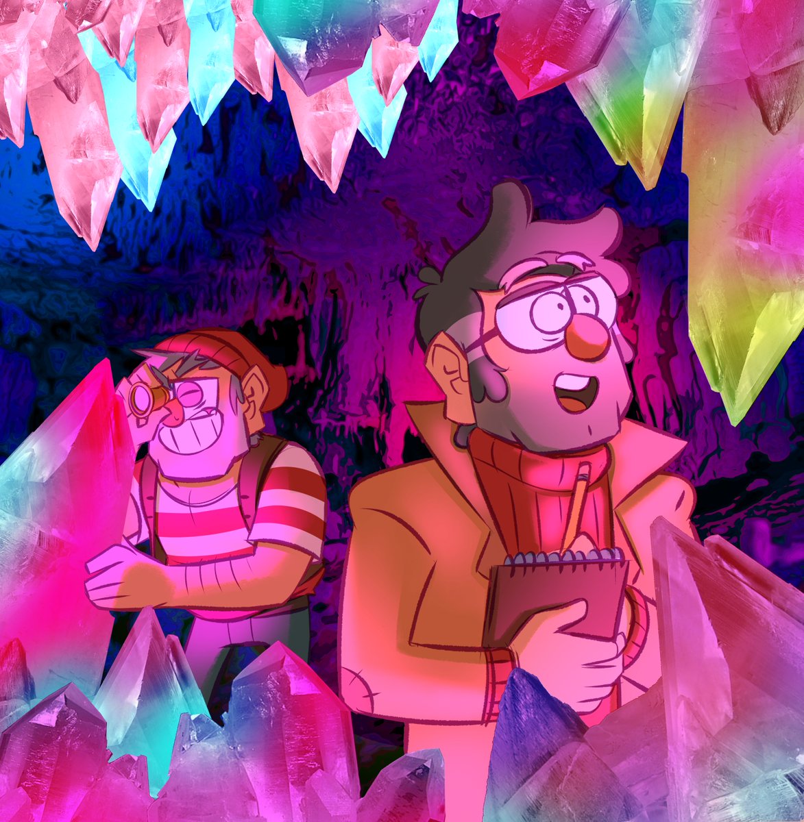 Shnikkles's tweet image. Close ups of the polaroids! 1/2