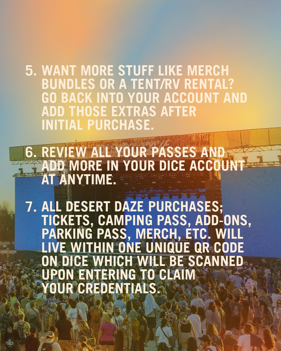 Use the Dice app to get your passes to Desert Daze! Here’s how.