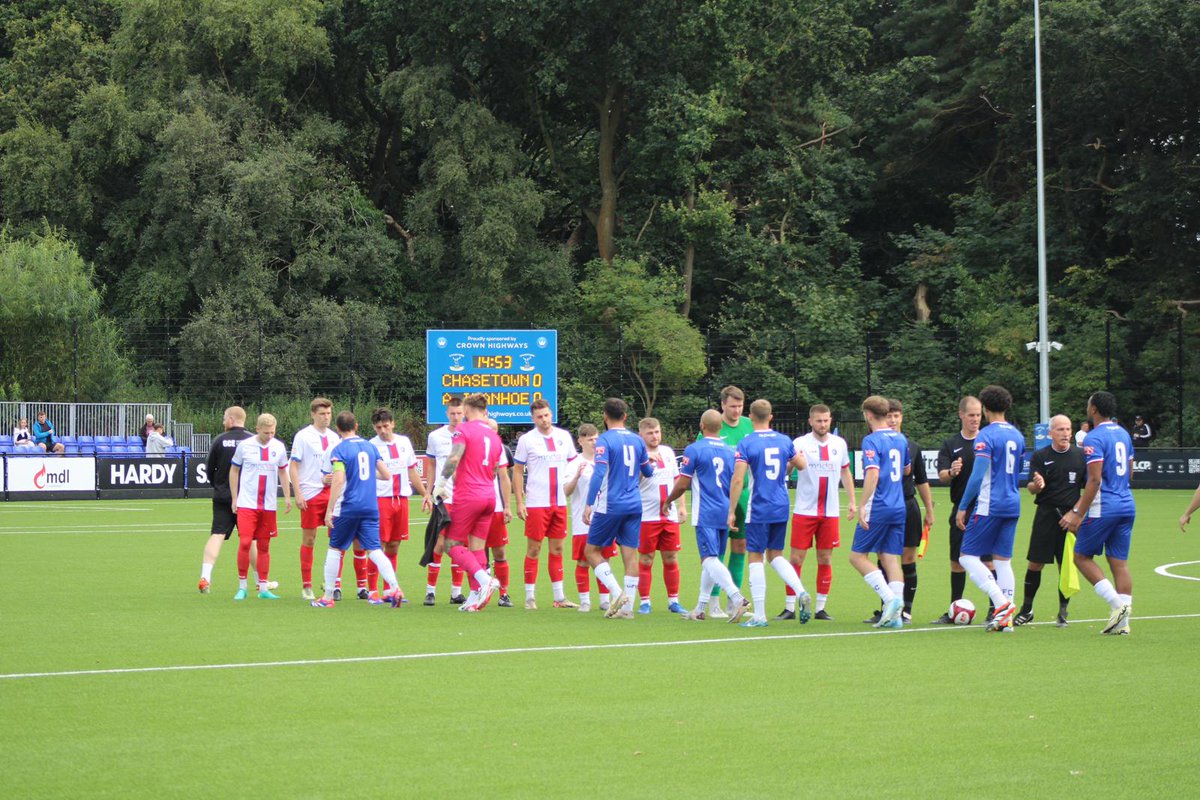 ChasetownFC1954's tweet photo. 🦌💙🤍 MATCH REPORT🦌💙🤍

Home disappointment for Chasetown as they are knocked out of the FA cup preliminary round.
 https://t.co/g0ZM8OR9Nf https://t.co/c3o0UM9c80