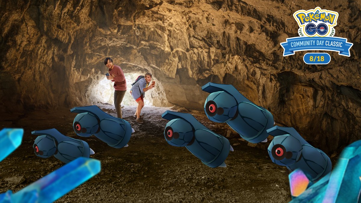 PokemonGoApp's tweet photo. Do you sense magnetic pulses? 🧲

Beldum will appear more frequently in the wild during #PokemonGOCommunityDay Classic this Sunday! https://t.co/CE3hfdPoXg