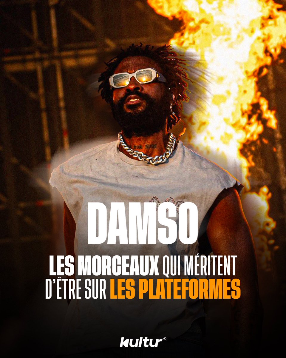 Kulturlesite_'s tweet photo. Damso a récemment annoncé qu'il allait remettre ses anciens morceaux sur les plateformes de streaming ! 

On vous a fait une sélection des sons qui doivent absolument y être 👇 https://t.co/rZ1MbDNAy0
