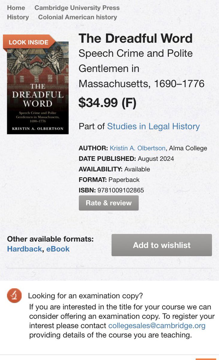 Hey my book is out in paperback: