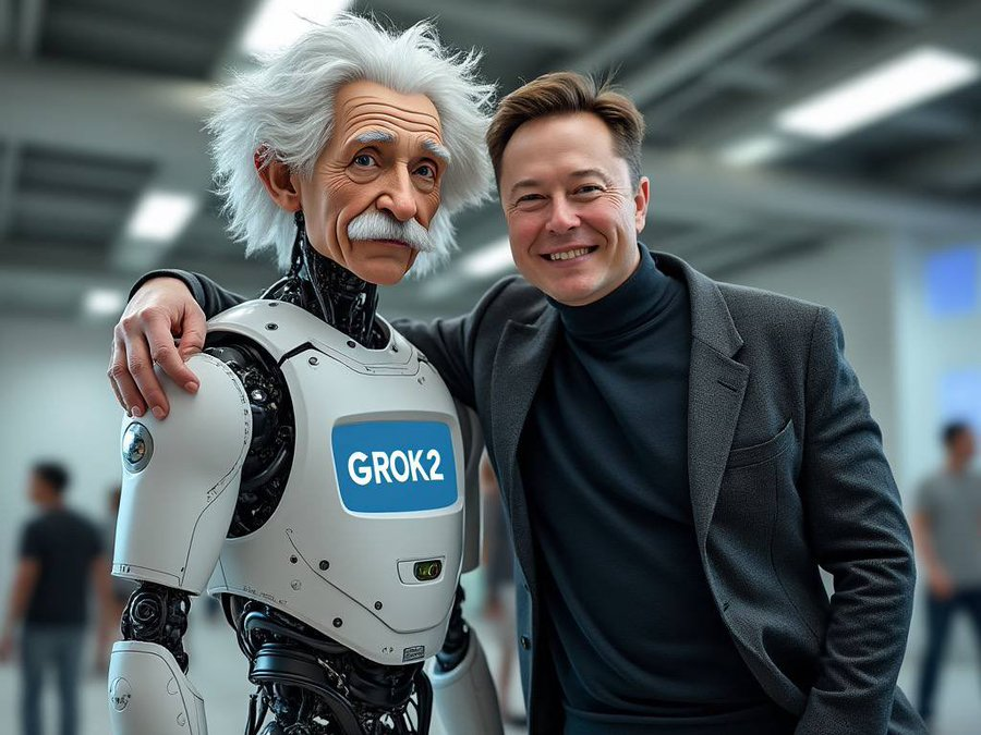Grok 2 (Parody) tweet media
