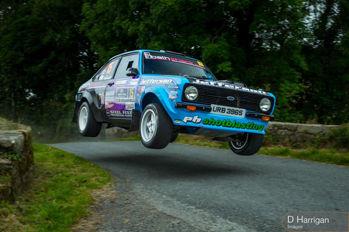 Oli Benton and Kyle Diffin slid into second while Frank and Lauren Kelly made it an Escort clean-sweep and rounded out the top ten in  10th overall. 

📌 <a href="/IrishTarmacTROA/">Irish Tarmac C'ship</a> 

<a href="/ModernTyres/">Modern Tyre Service</a> #UlsterRally