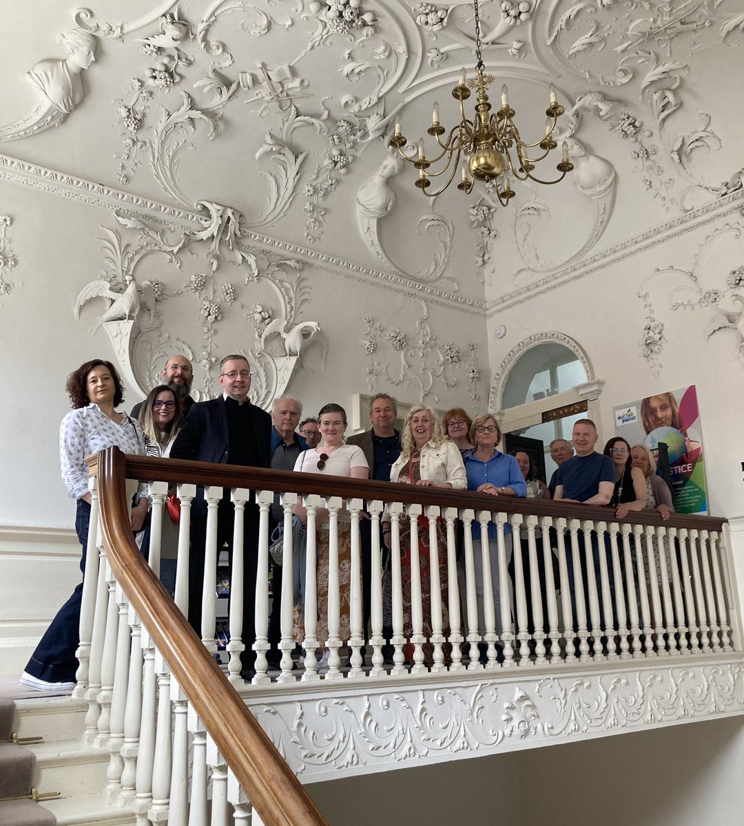 dubdecodedtours's tweet photo. Showing off Dominick St &amp; Dublin’s best Rococo ceilings today. 
Join our webinar w. Prof Christine Cassey,  Kevin Blackwood &amp; myself on this house &amp; its amazing ceilings, 
Event Live (only) 3-4PM, Wed 21 Aug.   FREE but register in advance See #HeritageWeek website for sign-up. https://t.co/qq3WIihDOo