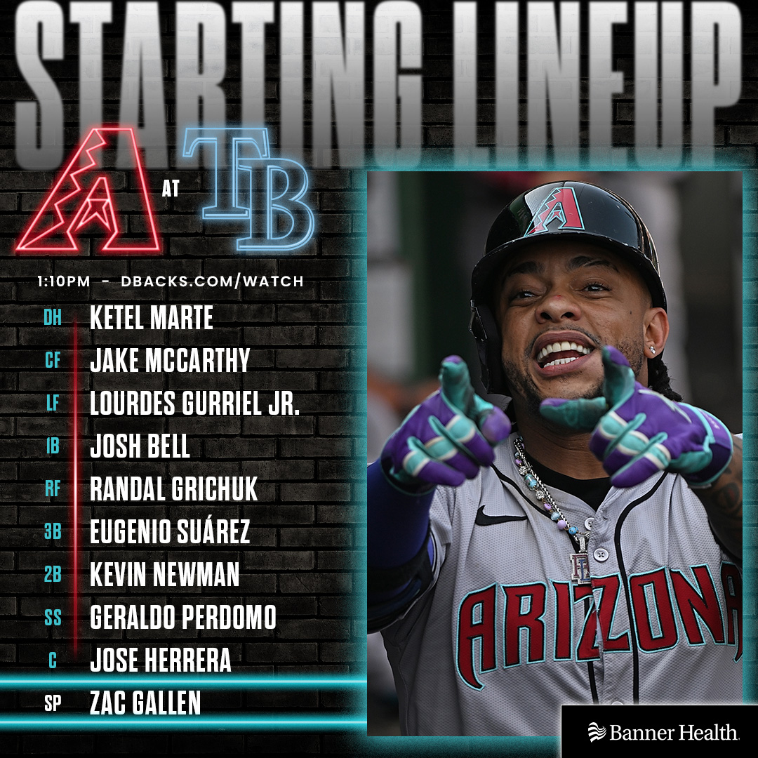 Dbacks's tweet image. Game 124.

DBACKS.TV | dbacks.com/watch