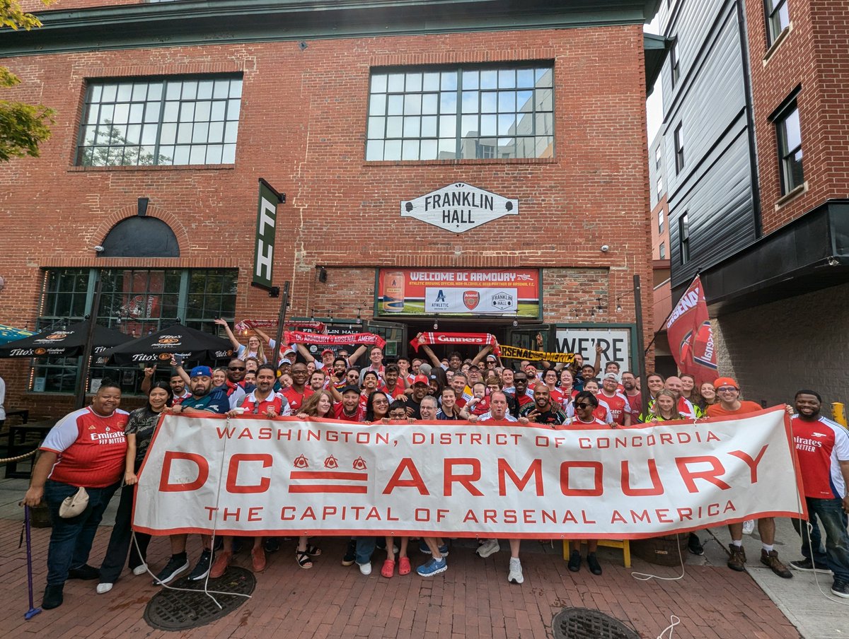 It's safe to say that both the new season and our new era <a href="/FranklinHallDC/">Franklin Hall🍺🥨🍗</a> are off to a flyer! Thanks to everyone near and far for joining us today, and stay tuned for news about the pre/post-match festivities <a href="/DukesGrocery/">Duke's Grocery</a> tomorrow! #VCC #MyPLMorning <a href="/NBCSportsSoccer/">NBC Sports Soccer</a>