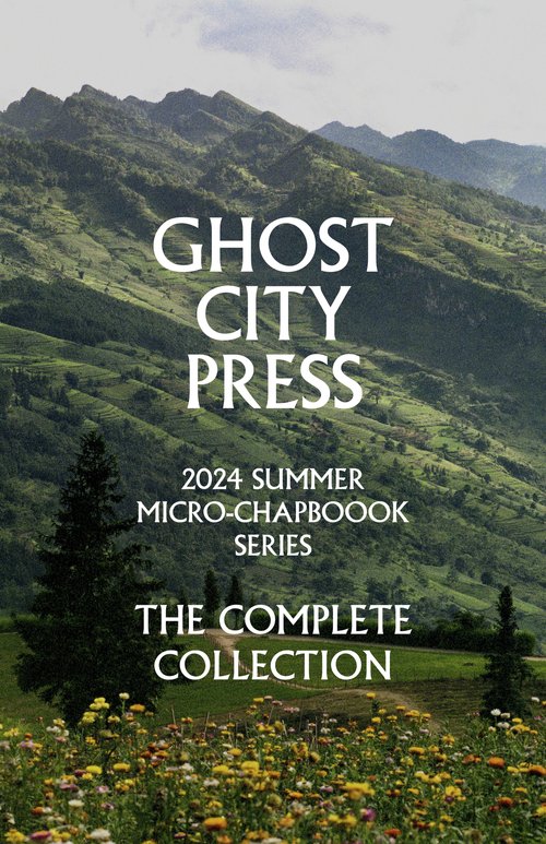 GhostCityPress's tweet image. Download all 50 titles from the 2024 Ghost City Press Summer Micro-Chapbook Series at once! The complete collection is available for download here: ghostcitypress.com/2024-summer-se…