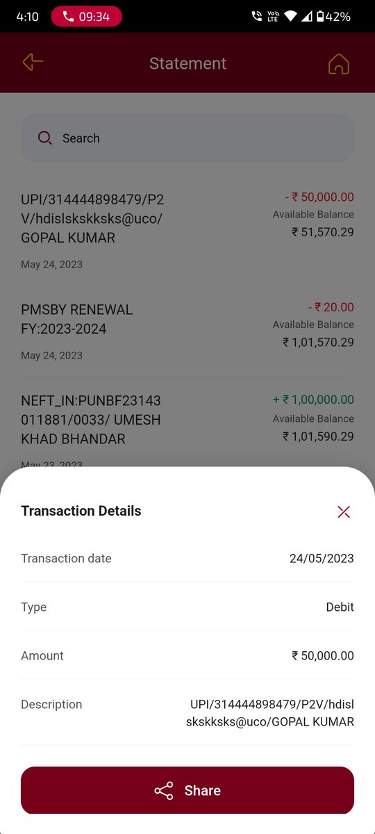 vijayantkumar15's tweet photo. @pnbindia @UCOBankOfficial @Cybercellindia @RBI @RBI Please Help From Scams I Lost My 50,000/- Previous Year After Complaining They Doesn't Take Any Action On Scammer And Now I Found That The Scammer Account Is Still Active How It's Possible...
This is the fault of banks or bank's person's Involved in This Why No One Listen... https://t.co/AfuzVXytmm