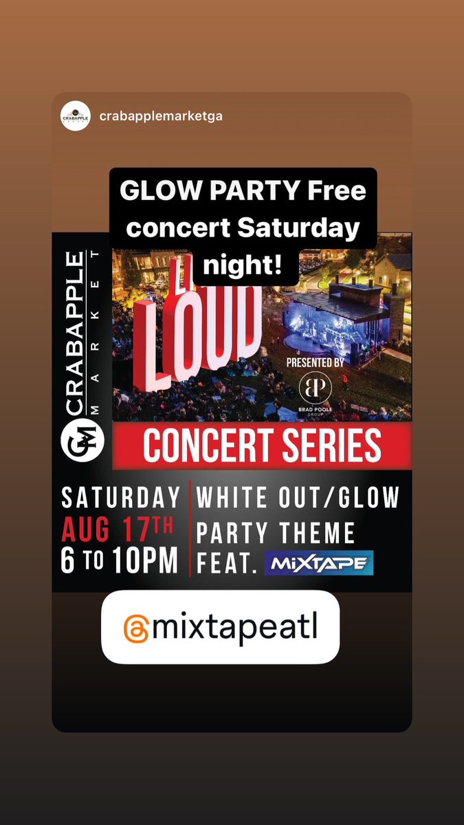 MIXTAPEatl's tweet photo. Tonight!! https://t.co/Ym0PbFJDro